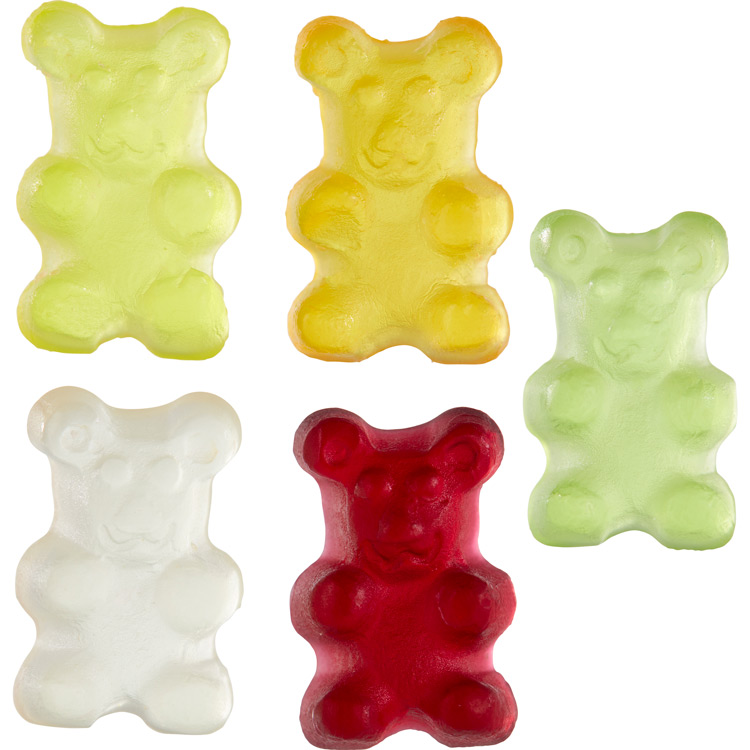 10g Branded SugarFree Gummy Bears Branded Sweet Bags Just a Drop