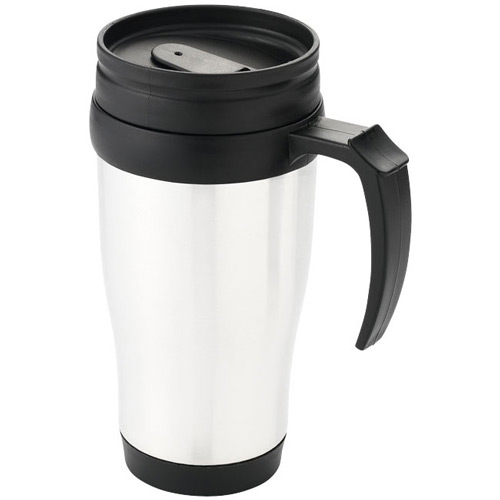 Branded Insulated mug - 400ml Daytona | Promotional Cups and Beakers ...