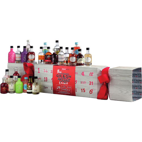 Gin and Gin Liquer Advent Calendar Cracker Alcoholic Advent Calendars