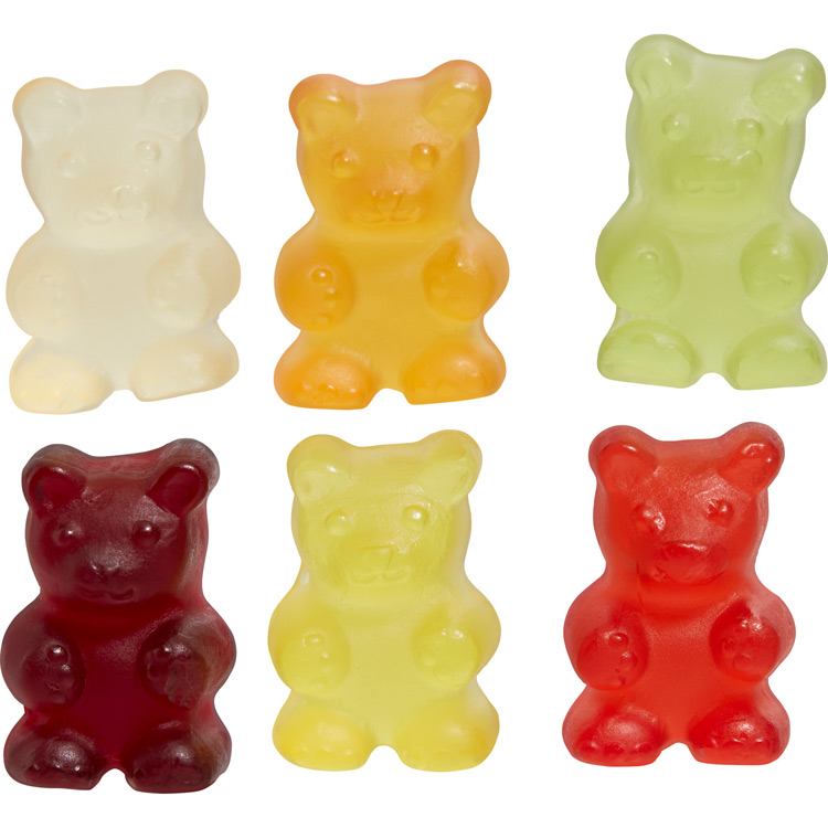 20g Branded Gummy Bears | Just a Drop