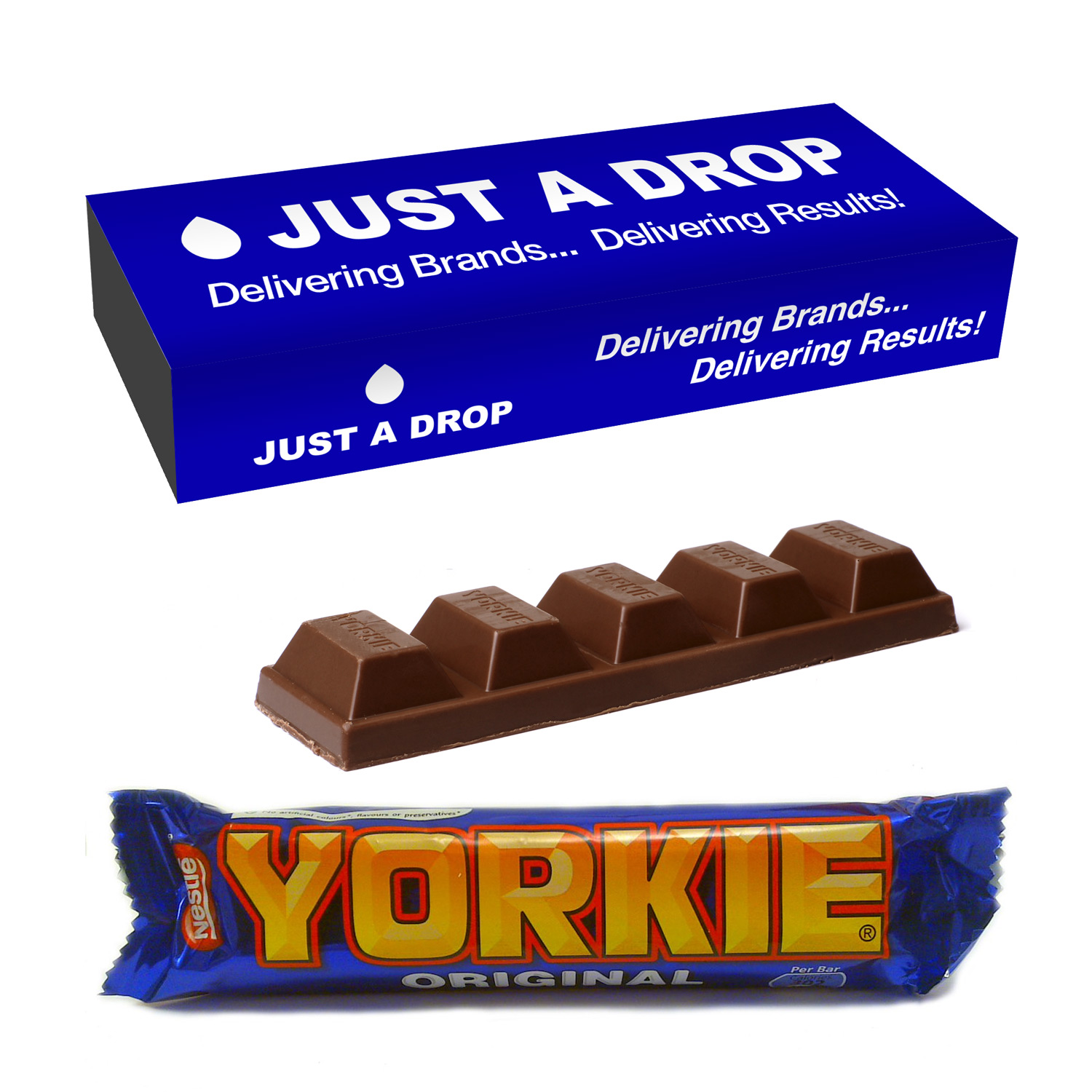 Personalised shop yorkie bar